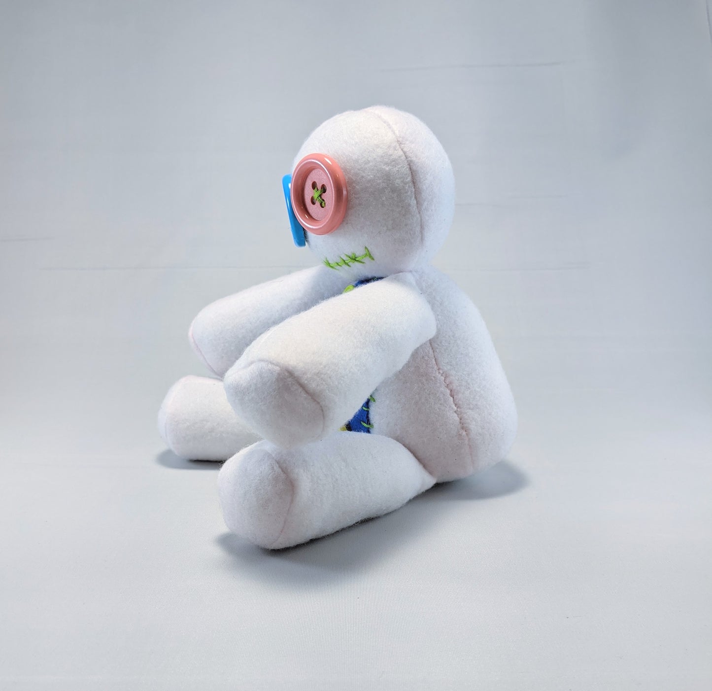 Little White Voodoo Kawaii Plush Doll Creepy Cute Stuffed Animal